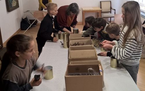 Kinderwinterwerkstatt Wildbienenhotel